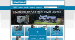 Desktop Screenshot of powerguard.co.uk
