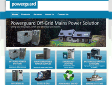 Tablet Screenshot of powerguard.co.uk